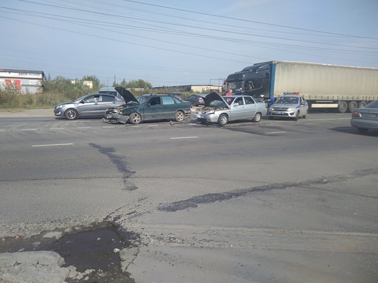 Женщина пострадала в ДТП в Череповце