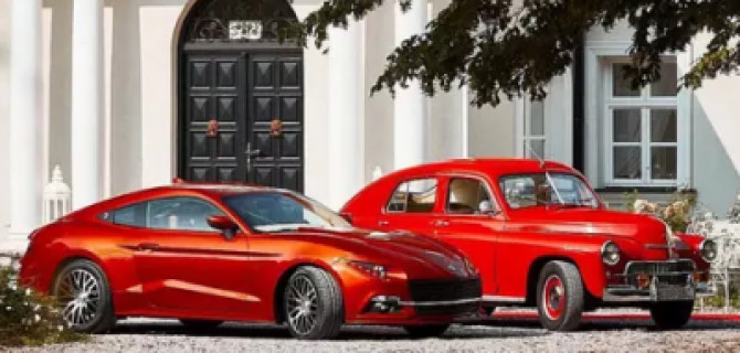 Советская "Победа" вдохновила поляков сделать эксклюзивное авто из Ford Mustang
