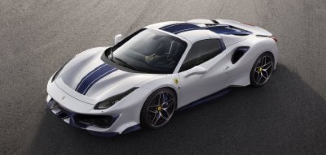 Ferrari Авилон о новой Ferrari 488 Pista Spider