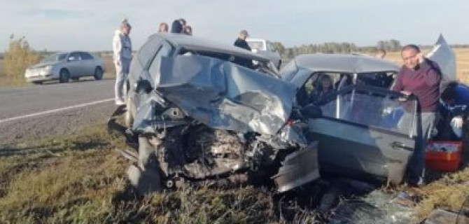 Пять человек, включая ребенка, пострадали в ДТП под Бийском