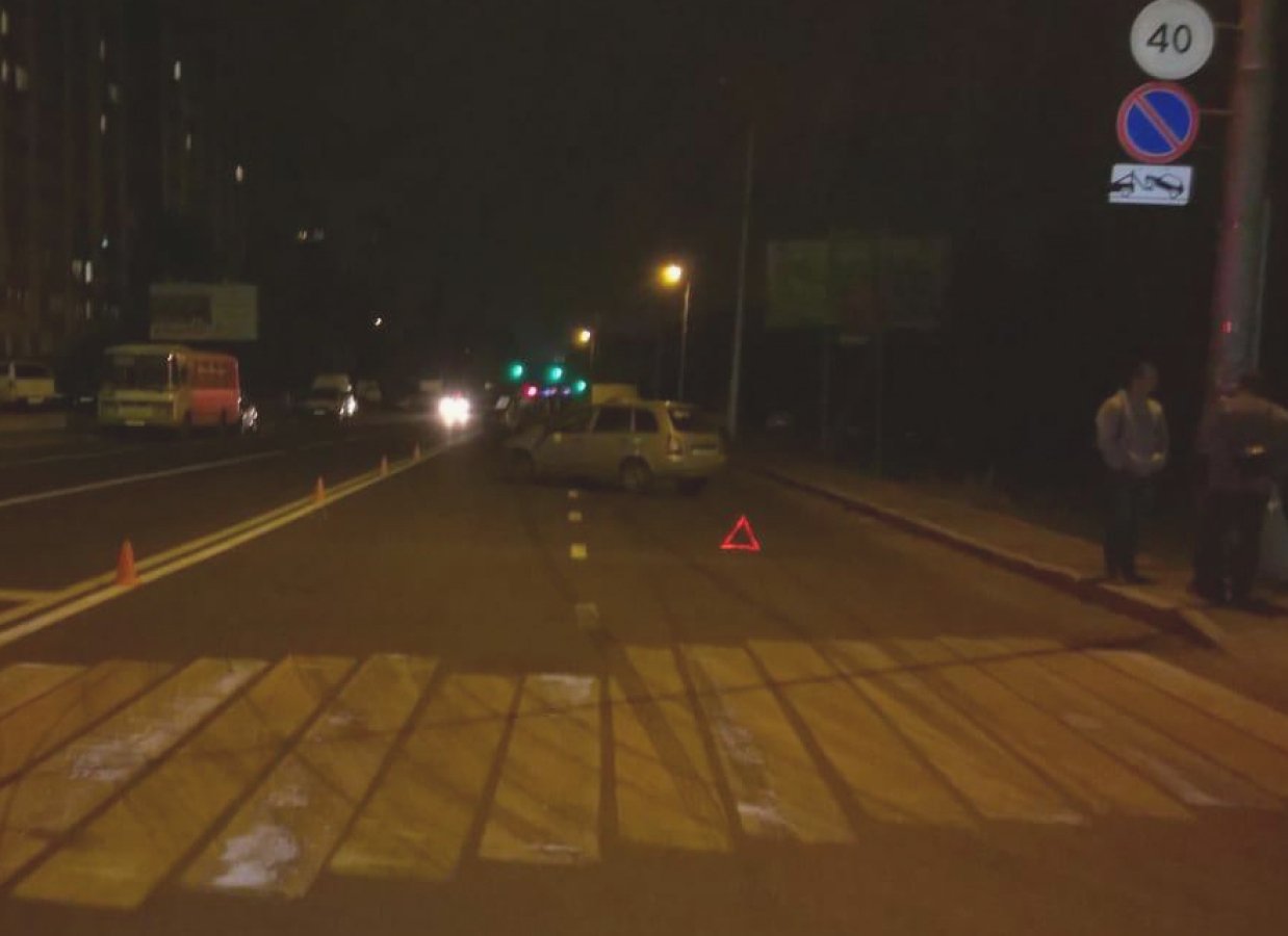 В Уфе насмерть сбили женщину на переходе (1)