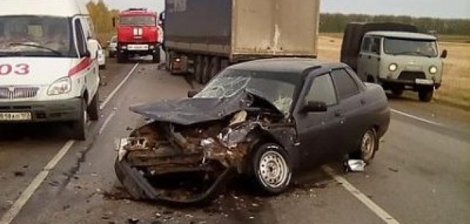Водитель «Гранты» погиб в ДТП в Башкирии