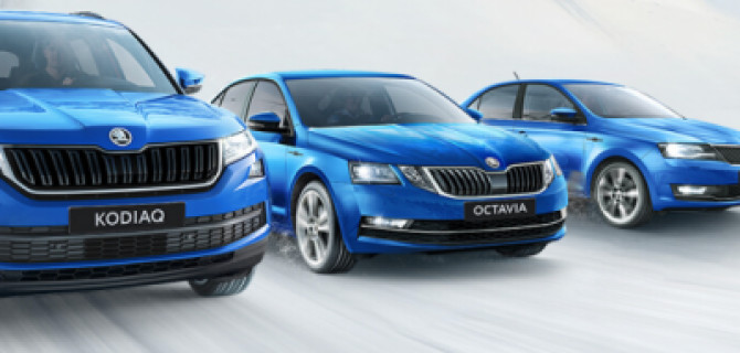 Skoda выпустила Hockey Edition для Kodiaq, Octavia и Rapid