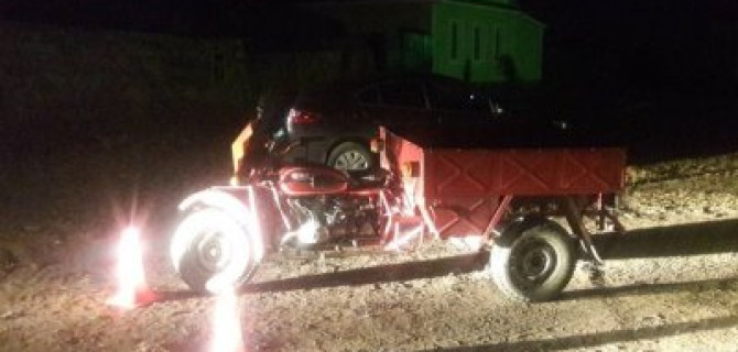 В ночном ДТП под Оренбургом погиб мотоциклист