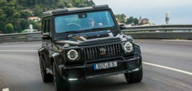 Появился 700-сильный Gelandewagen от Brabus