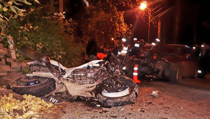 Два человека погибли в ДТП с мотоциклом под Томском (3)