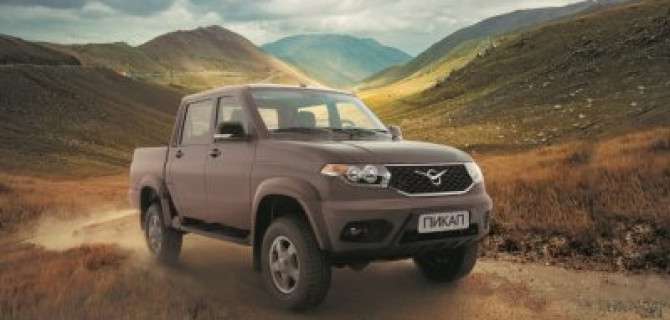 «УАЗ» будет продавать в Италии свой Patriot Pickup