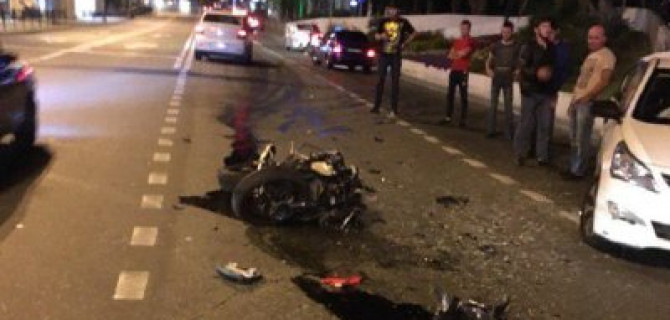 Мотоциклист погиб в ДТП в Сочи