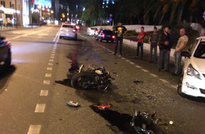 Мотоциклист погиб в ДТП в Сочи (2)