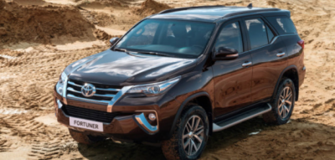 Toyota Fortuner в TRD-версии стала доступна в России