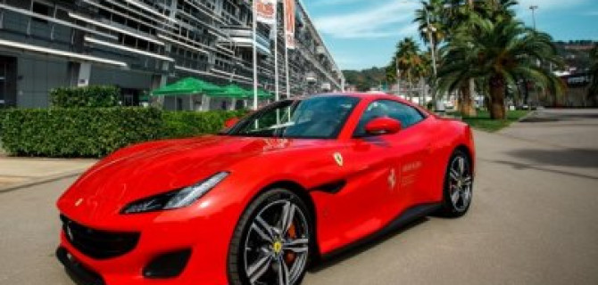 Ferrari Авилон представил Ferrari Portofino на Формуле 1 в Сочи