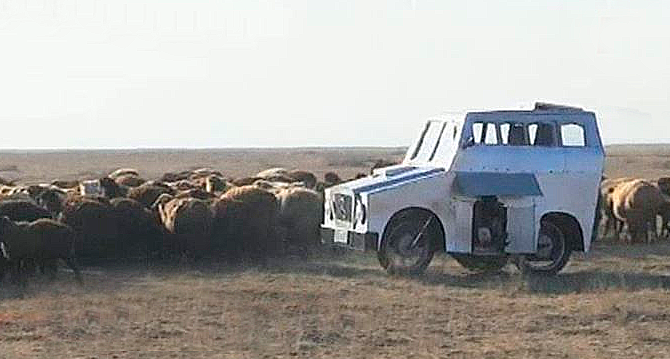 «Казахваген»: самоделка, могущая стать серийной Казахваген