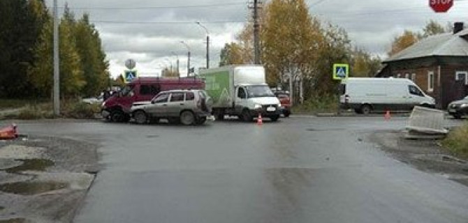 Двое детей пострадали в ДТП в Архангельске