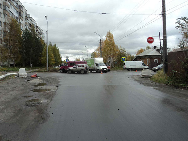 Двое детей пострадали в ДТП в Архангельске
