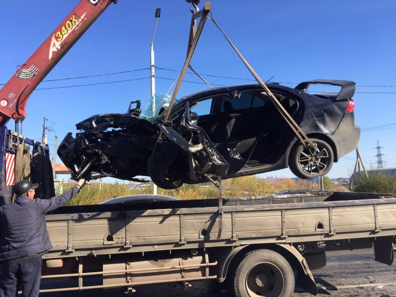 Четверо, включая детей, пострадали в ДТП в Иркутске (1)