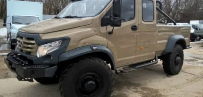 В Москве выставлен на продажу вездеход «ГАЗ Вепрь NEXT»