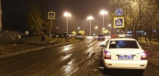 В Апатитах водитель сбил школьника и скрылся