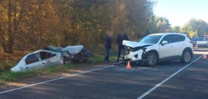 2-летняя девочка погибла в ДТП в Брянской области