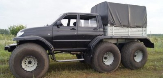 В России появилась новая модель вездехода