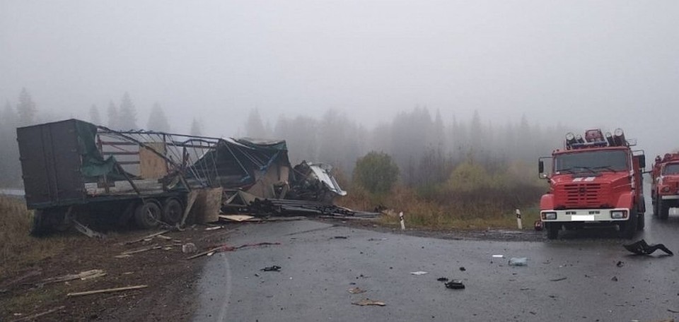 Два человека погибли в ДТП с грузовиком в Удмуртии (1)