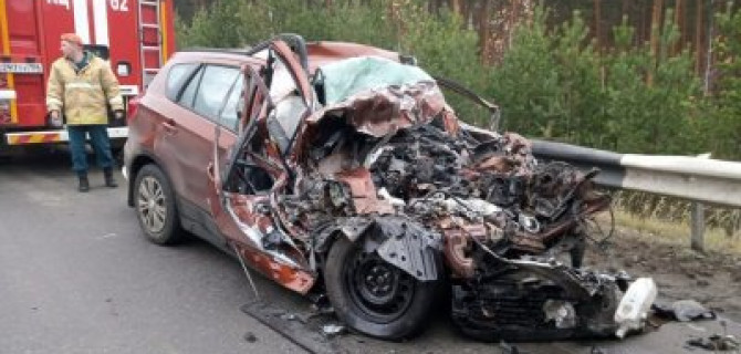 Три человека погибли в ДТП на Екатеринбургской кольцевой дороги