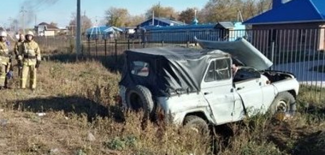 Водитель УАЗа погиб в ДТП в Самарской области