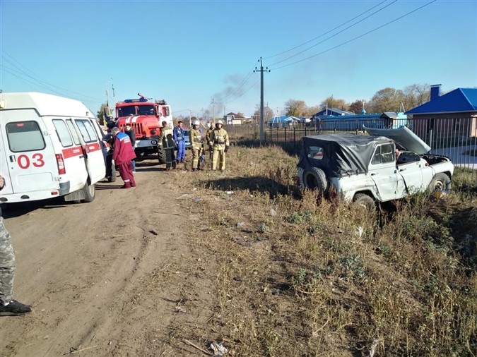 Водитель УАЗа погиб в ДТП в Самарской области