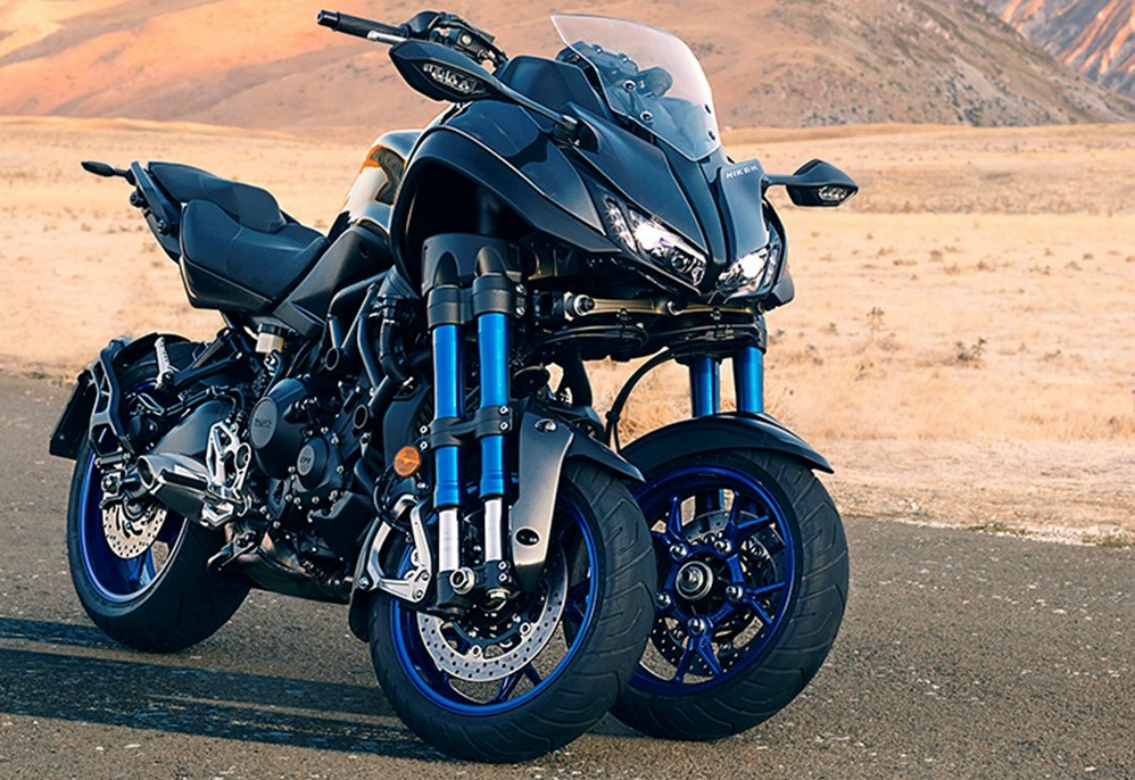 Yamaha Niken: первый серийный трайк компании никен 1