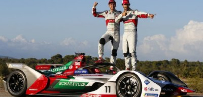 Audi e-tron FE05 в новом сезоне Formula E 