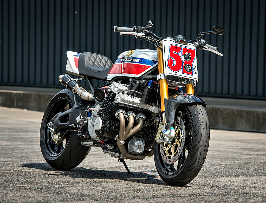 Из байка-ветерана сделали злобный турбо-дрэгстер хонда кастом 1