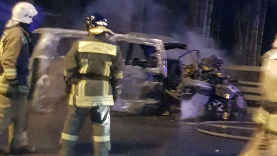 Семь человек погибли в ДТП на ЗСД в Петербурге (2)