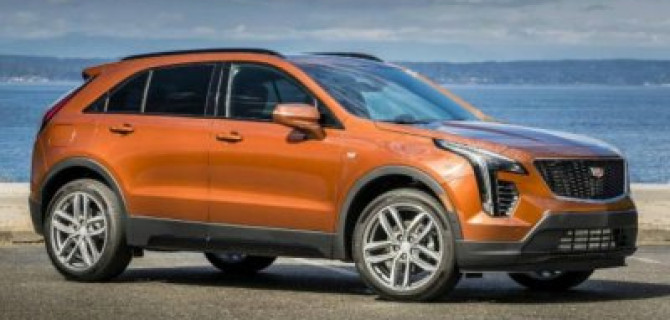 Cadillac показал эскиз нового кроссовера XT4 V-Sport