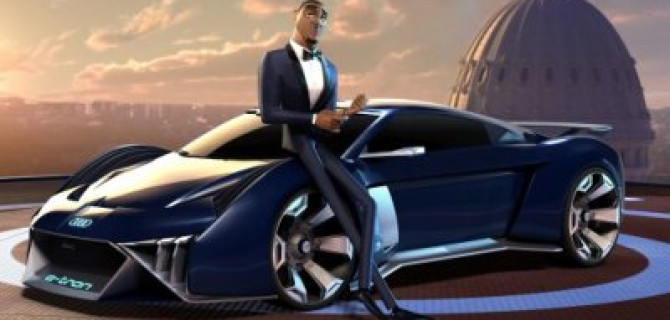 Первый концепт-кар Audi для анимационного фильма 