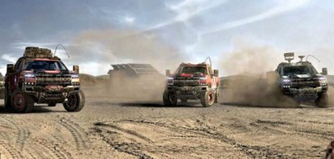 Пикап Chevrolet Silverado получил армейскую модификацию