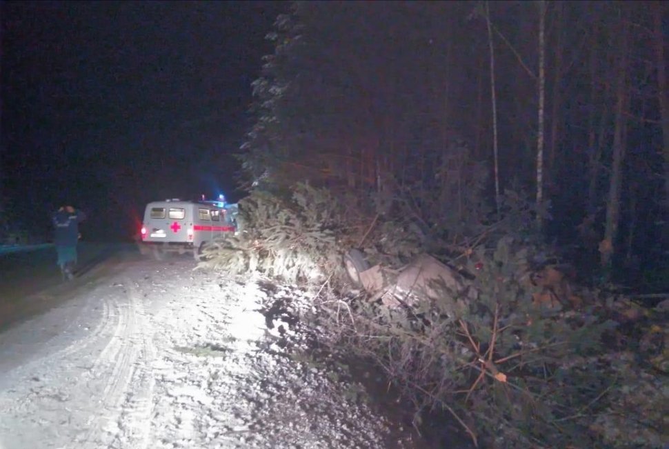 В Башкирии погиб водитель опрокинувшегося грузовика