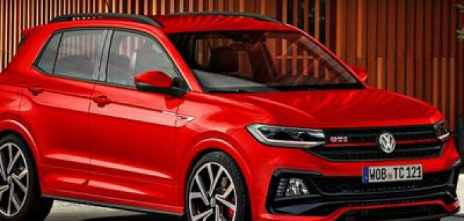 Появился рендер «заряженного» Volkswagen T-Cross