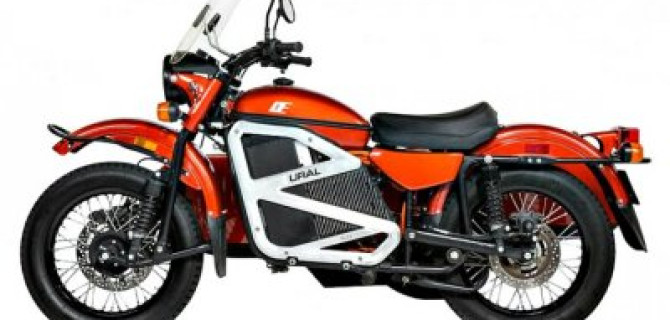 Мотоцикл «Урал» получил электропривод
