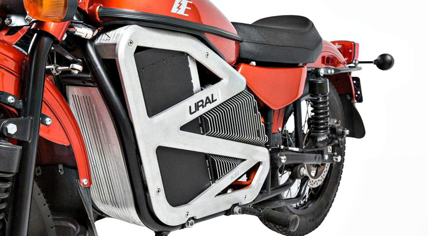 Мотоцикл «Урал» получил электропривод урал 1