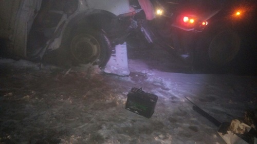 В Крыму в ДТП с грузовиками погиб водитель «Газели» (1)