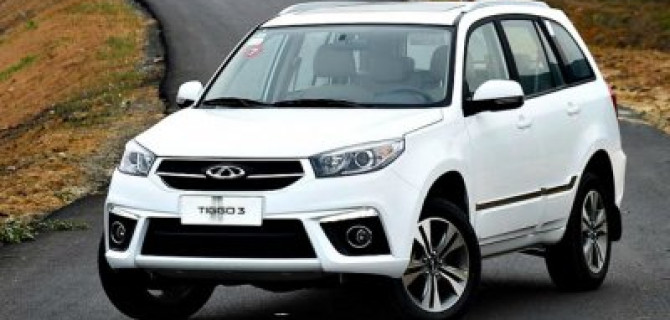 В России приостановлена продажа кроссоверов Chery Tiggo 3