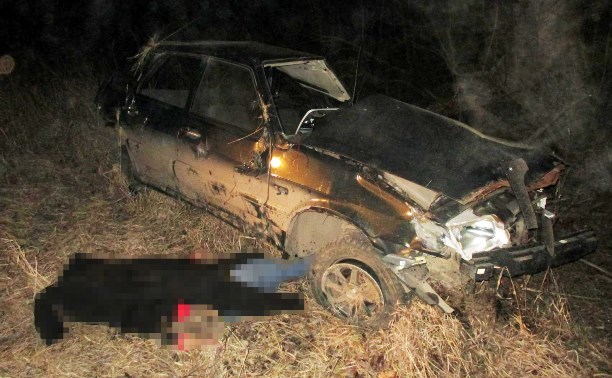 21-летний водитель ВАЗа погиб в ДТП в Тульской области