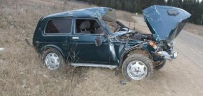  В Прикамье погиб водитель опрокинувшейся «Нивы»