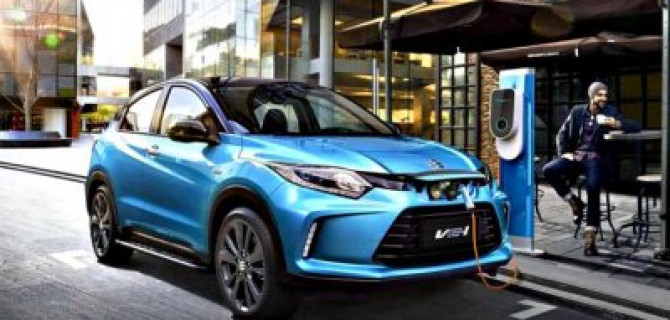 Honda представила кроссовер с электроприводом