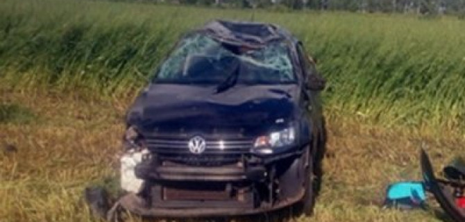 В Воронежской области женщина погибла в опрокинувшейся машине