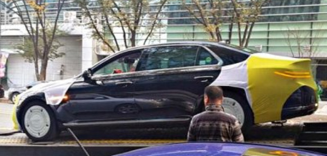 Рестайлинговый Genesis G90 замечен на дороге