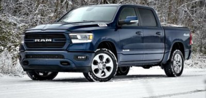 Пикап RAM-1500 получил опции для зимней езды