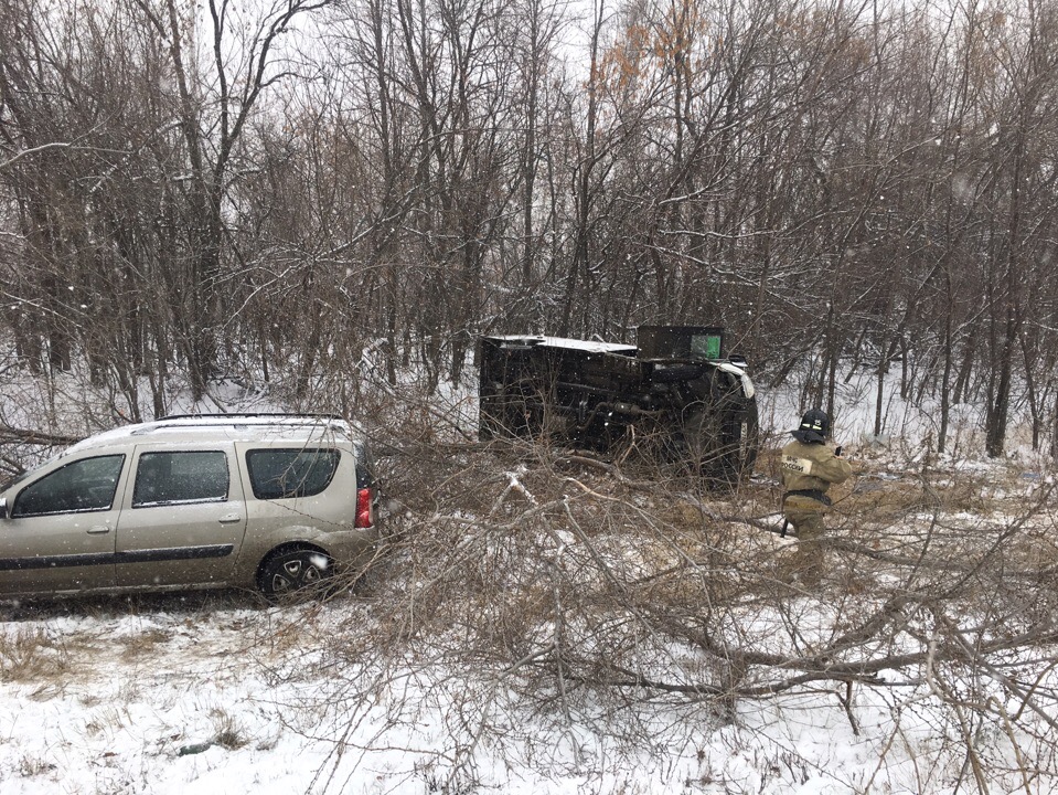 В ДТП с маршруткой под Самарой погиб человек