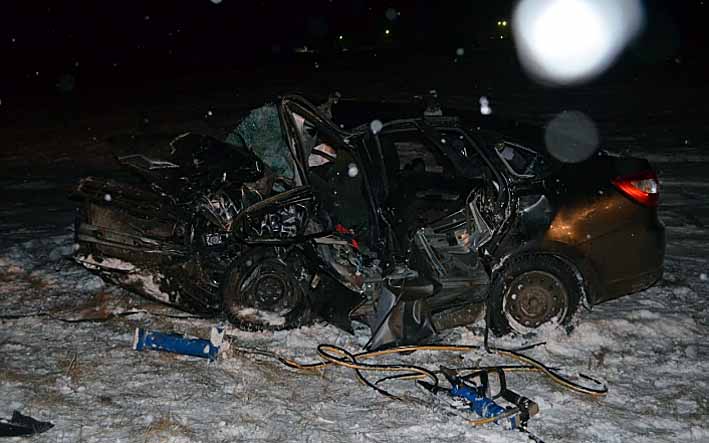 В ДТП в Башкирии погиб водитель «Гранты»