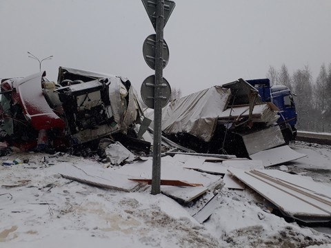 В ДТП под Казанью погиб водитель большегруза
