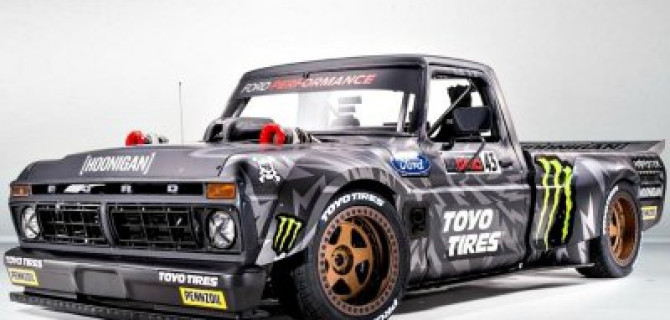 Тюнинг-ателье The Hoonigans переделало в дрифт-кар пикап Ford F-150